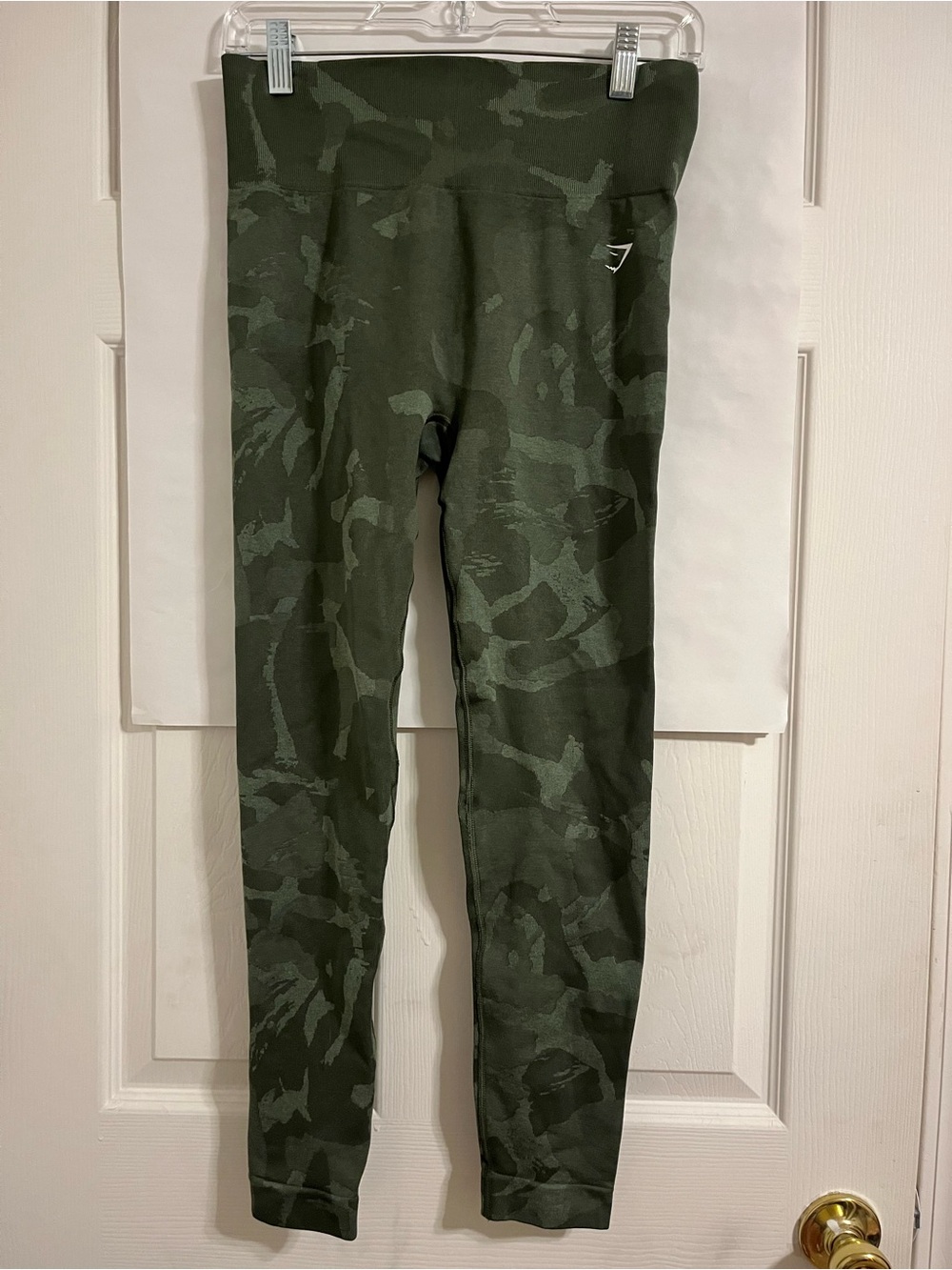 NWOT Gymshark Olive Camo Leggings